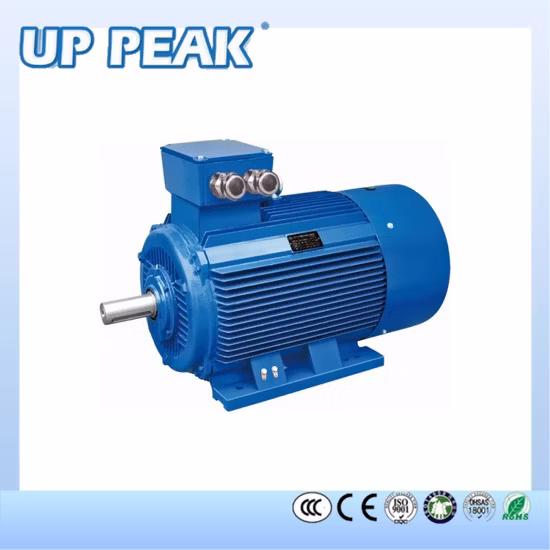 効率 10HP 7.5KW 380V 50Hz Gphq Ie2/Ie3 三相鋳鉄 AC 電動モーター